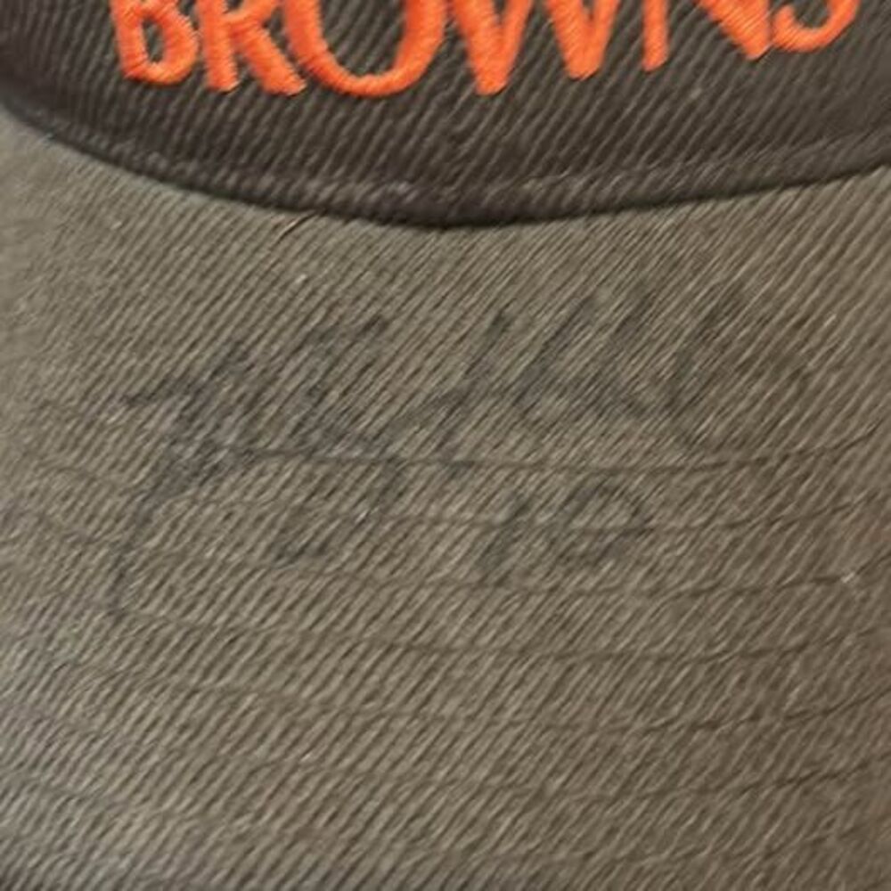 Cleveland Browns NFL Baseball Cap Signed?? - Picture 6 of 6